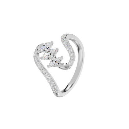 DLR002373 18 KT / White Gold / 18