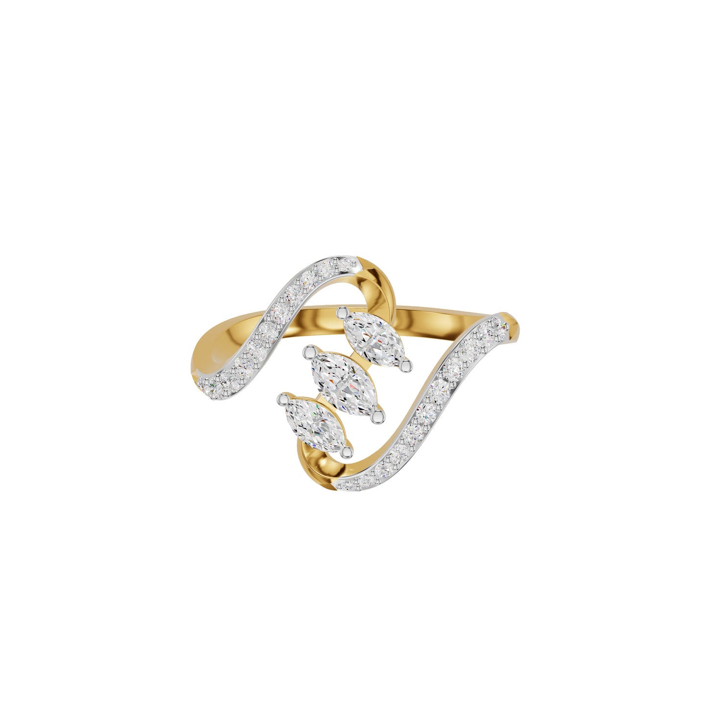 DLR002373 18 KT / Yellow Gold / 18