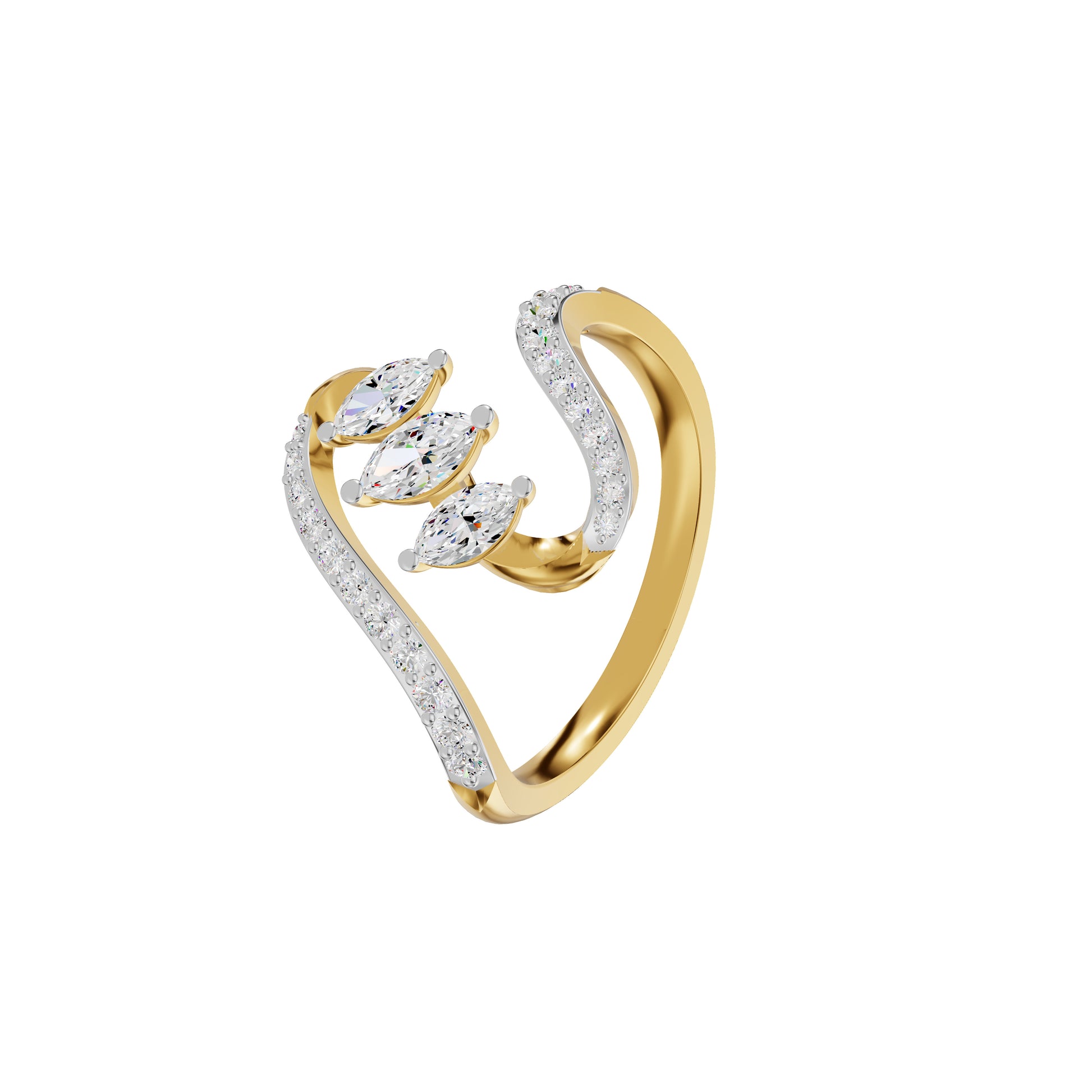 DLR002373 18 KT / Yellow Gold / 18