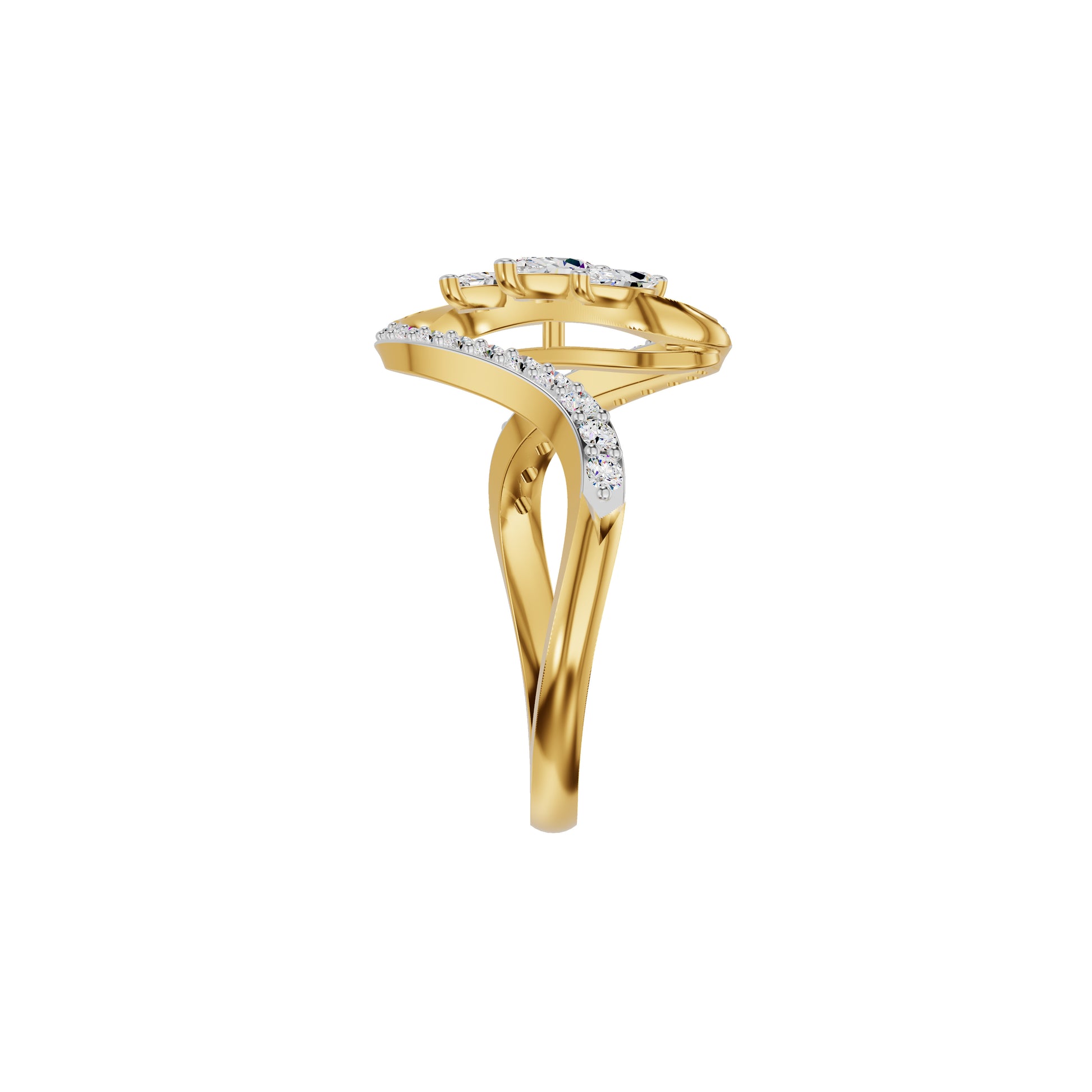 DLR002373 18 KT / Yellow Gold / 18