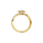 DLR002373 18 KT / Yellow Gold / 18