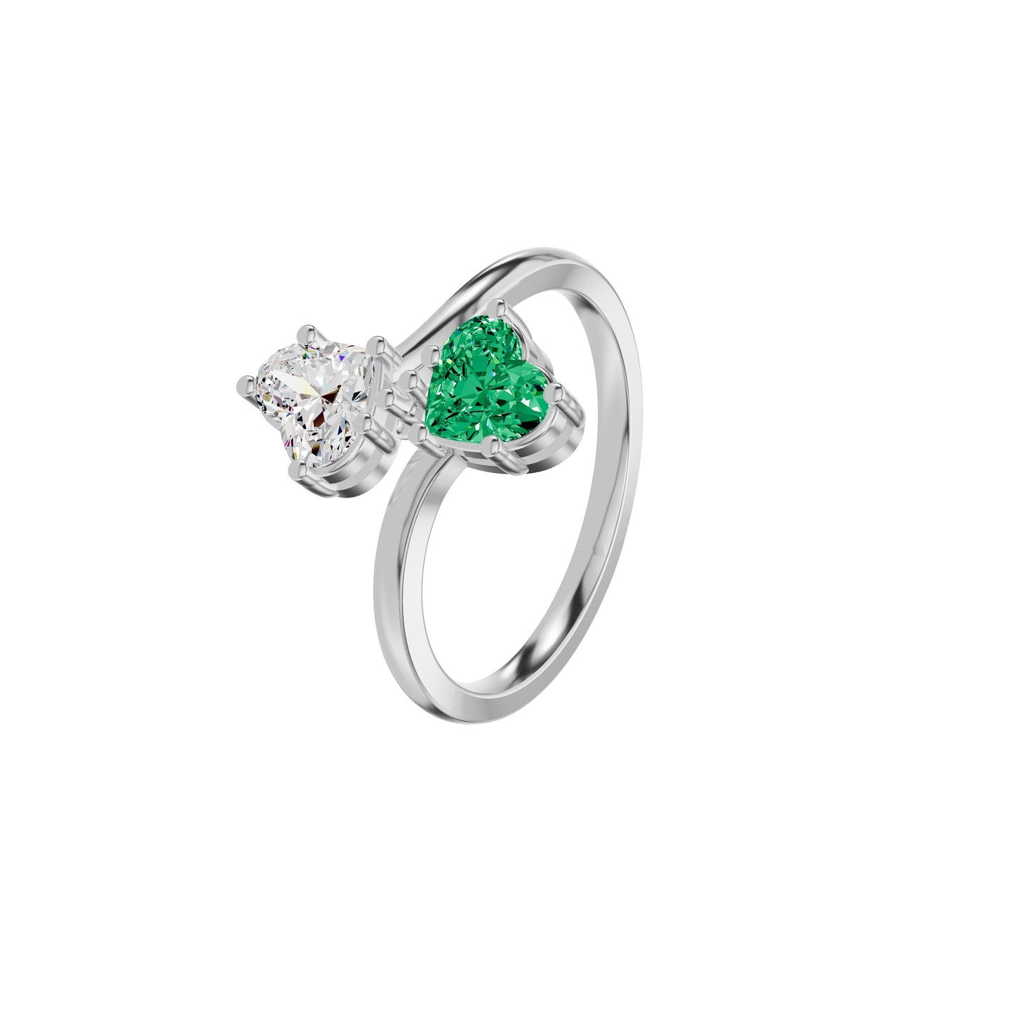 DLR002374 18 KT / White Gold / 18