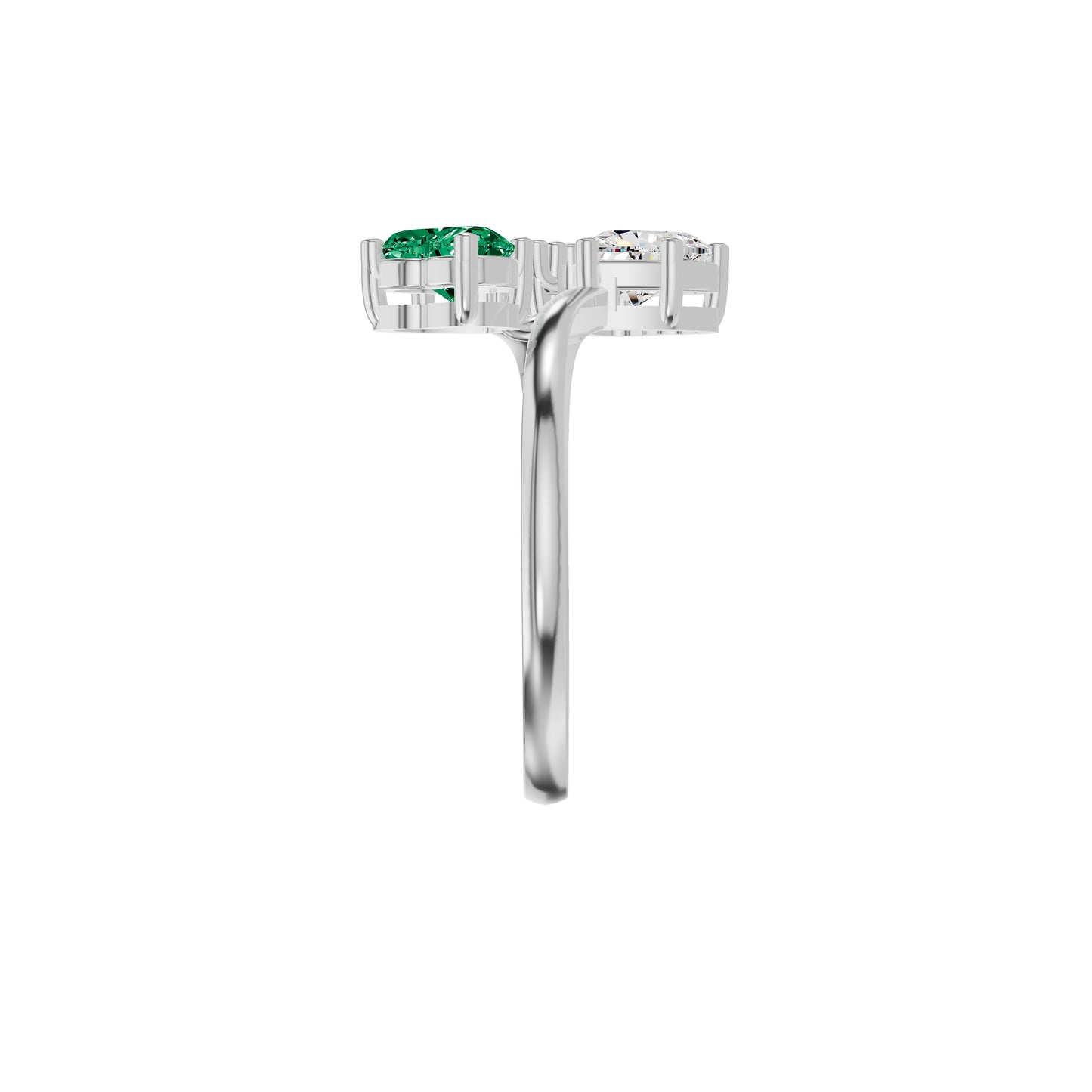 DLR002374 18 KT / White Gold / 18