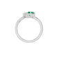 DLR002374 18 KT / White Gold / 18