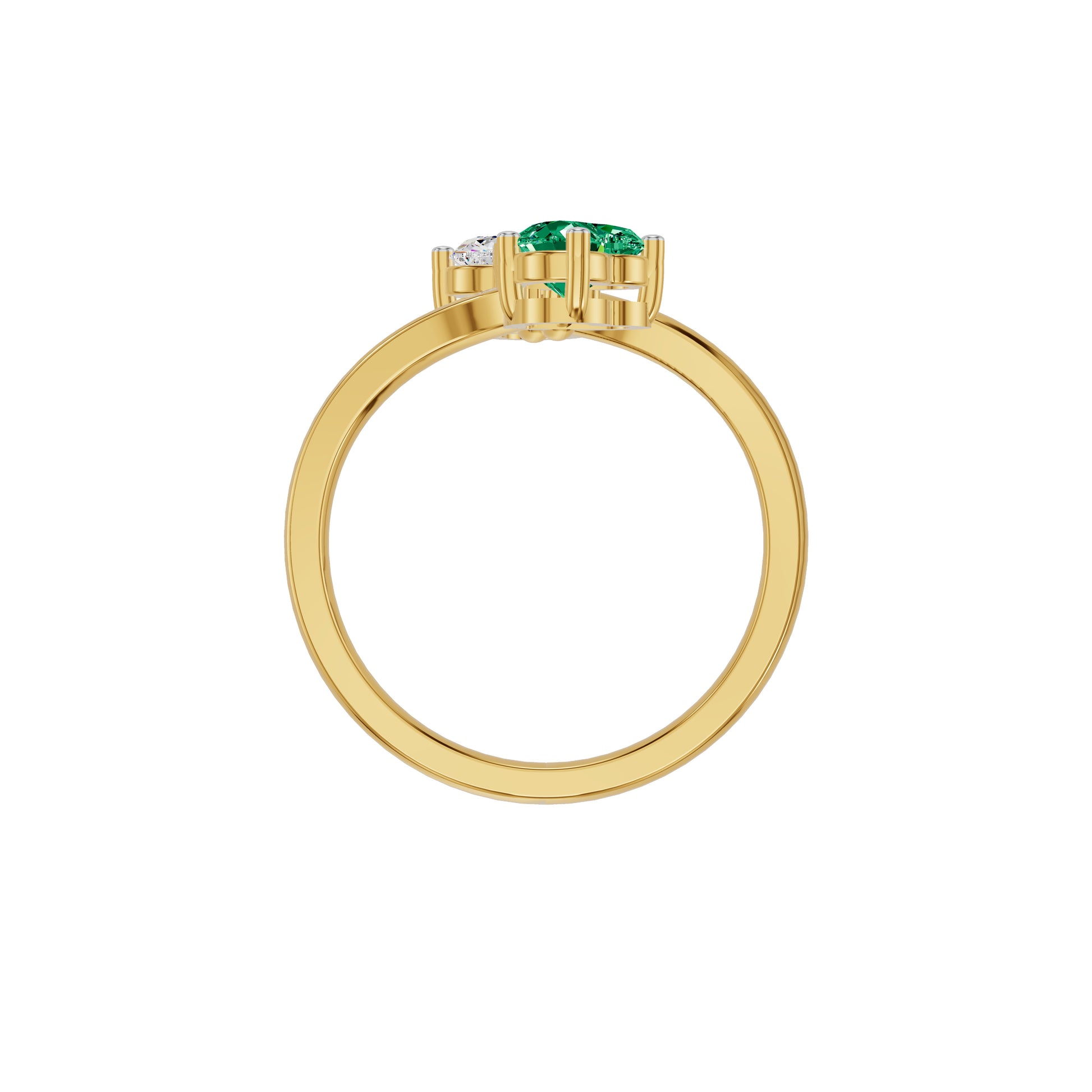 DLR002374 18 KT / Yellow Gold / 18