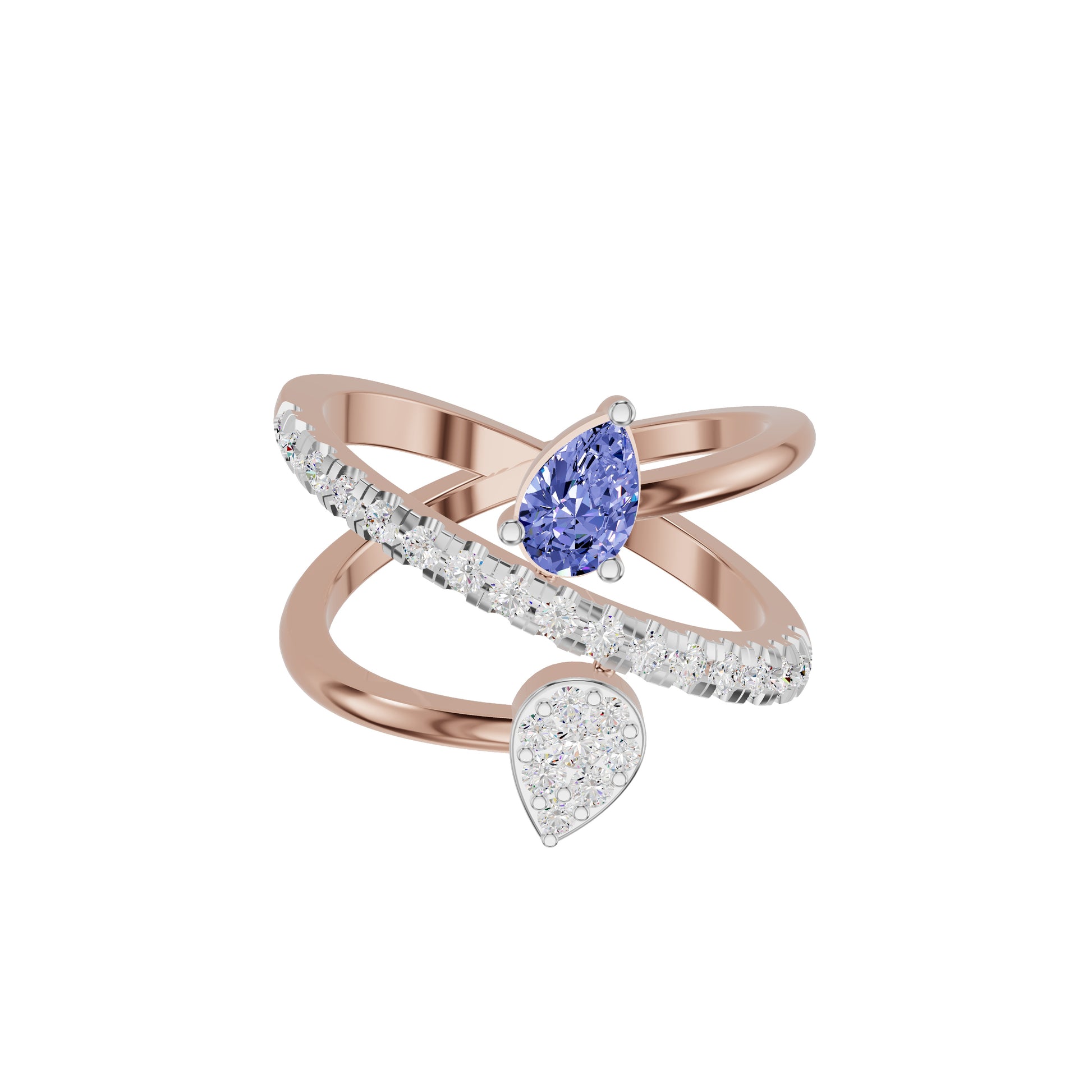 DLR002375 18 KT / Rose Gold / 18