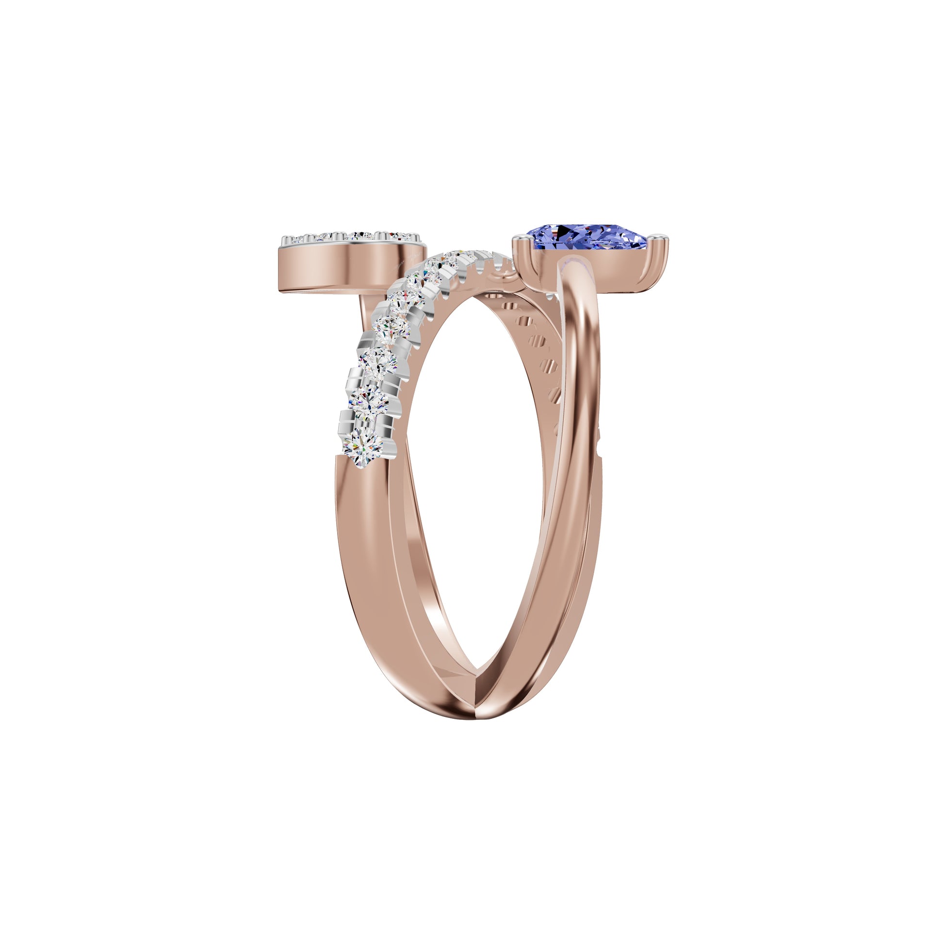 DLR002375 18 KT / Rose Gold / 18