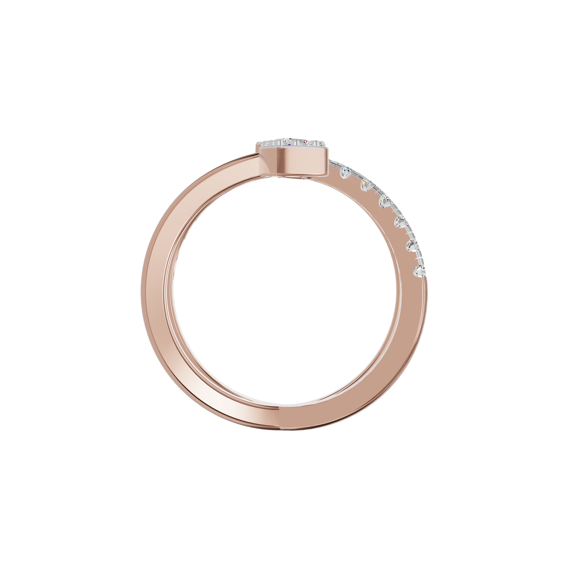 DLR002375 18 KT / Rose Gold / 18
