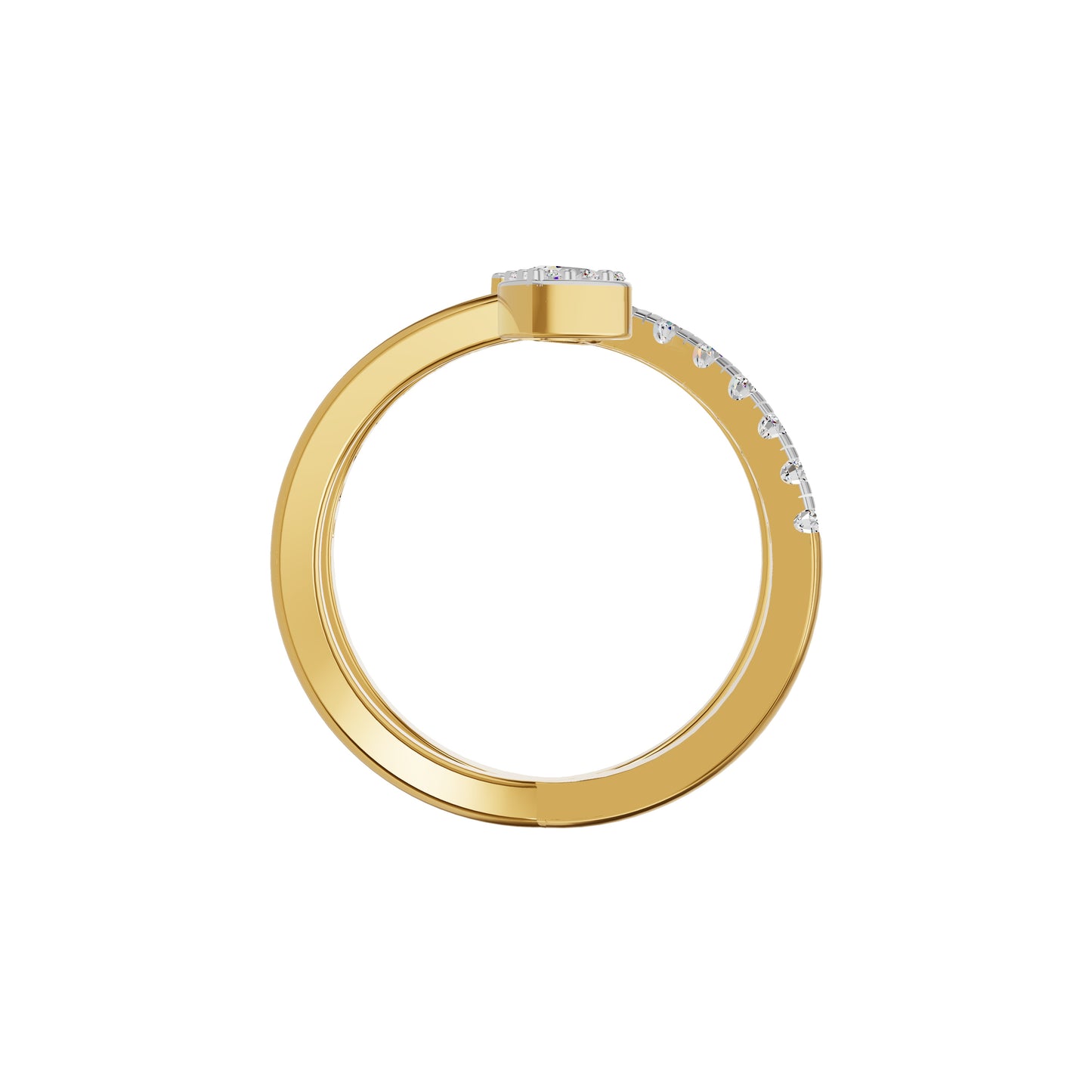 DLR002375 18 KT / Yellow Gold / 18