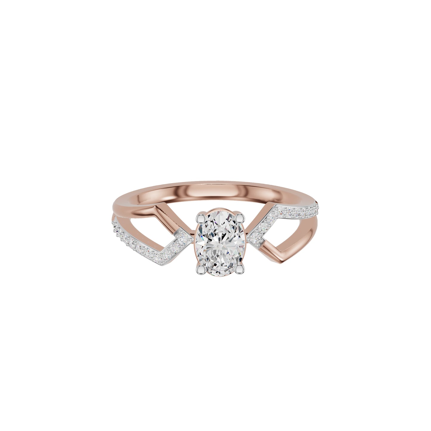 DLR002376 18 KT / Rose Gold / 18