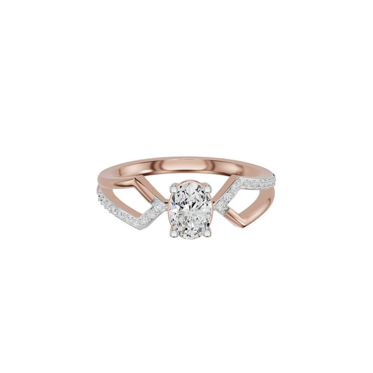DLR002376 18 KT / Rose Gold / 18