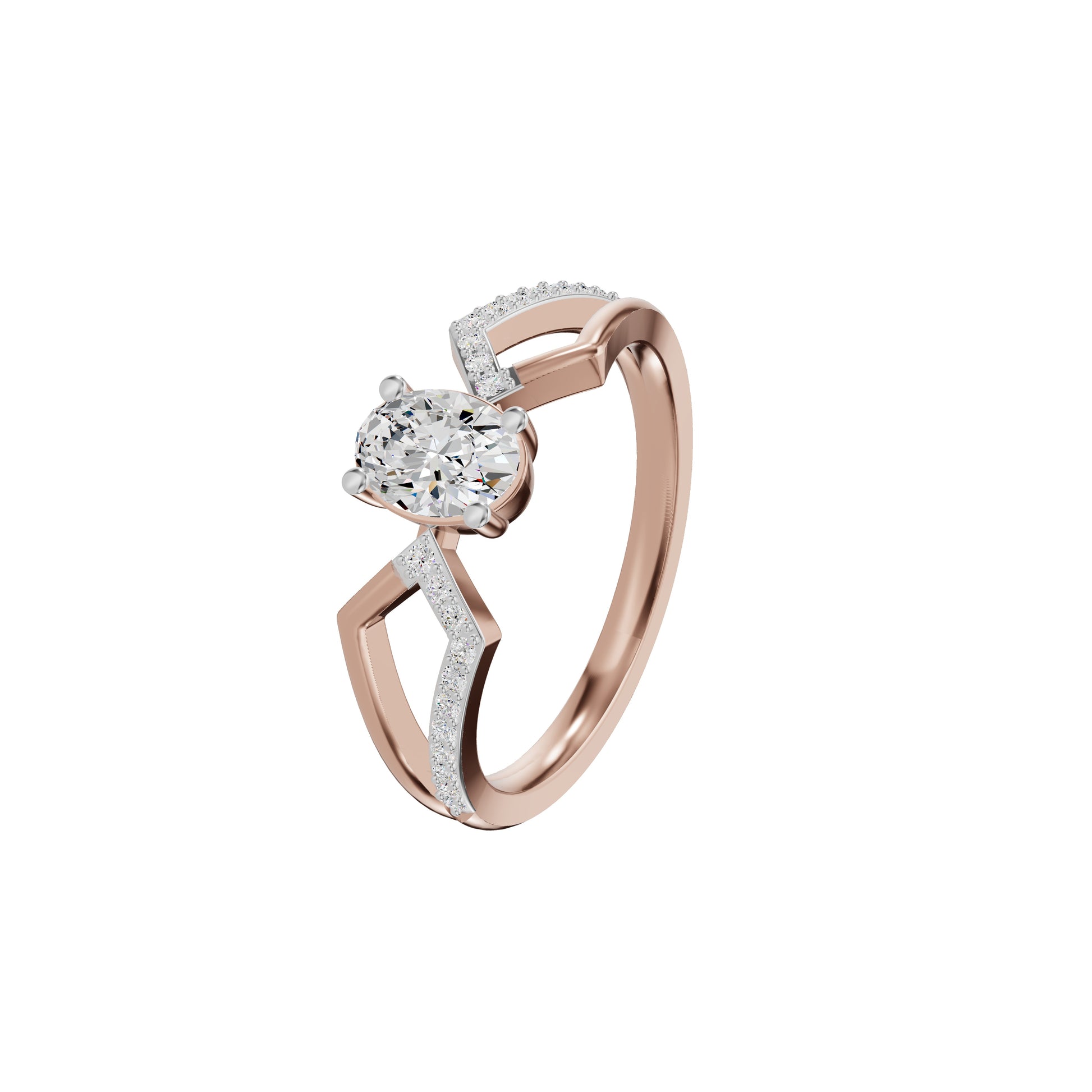 DLR002376 18 KT / Rose Gold / 18
