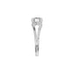 DLR002376 18 KT / White Gold / 18