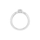 DLR002376 18 KT / White Gold / 18