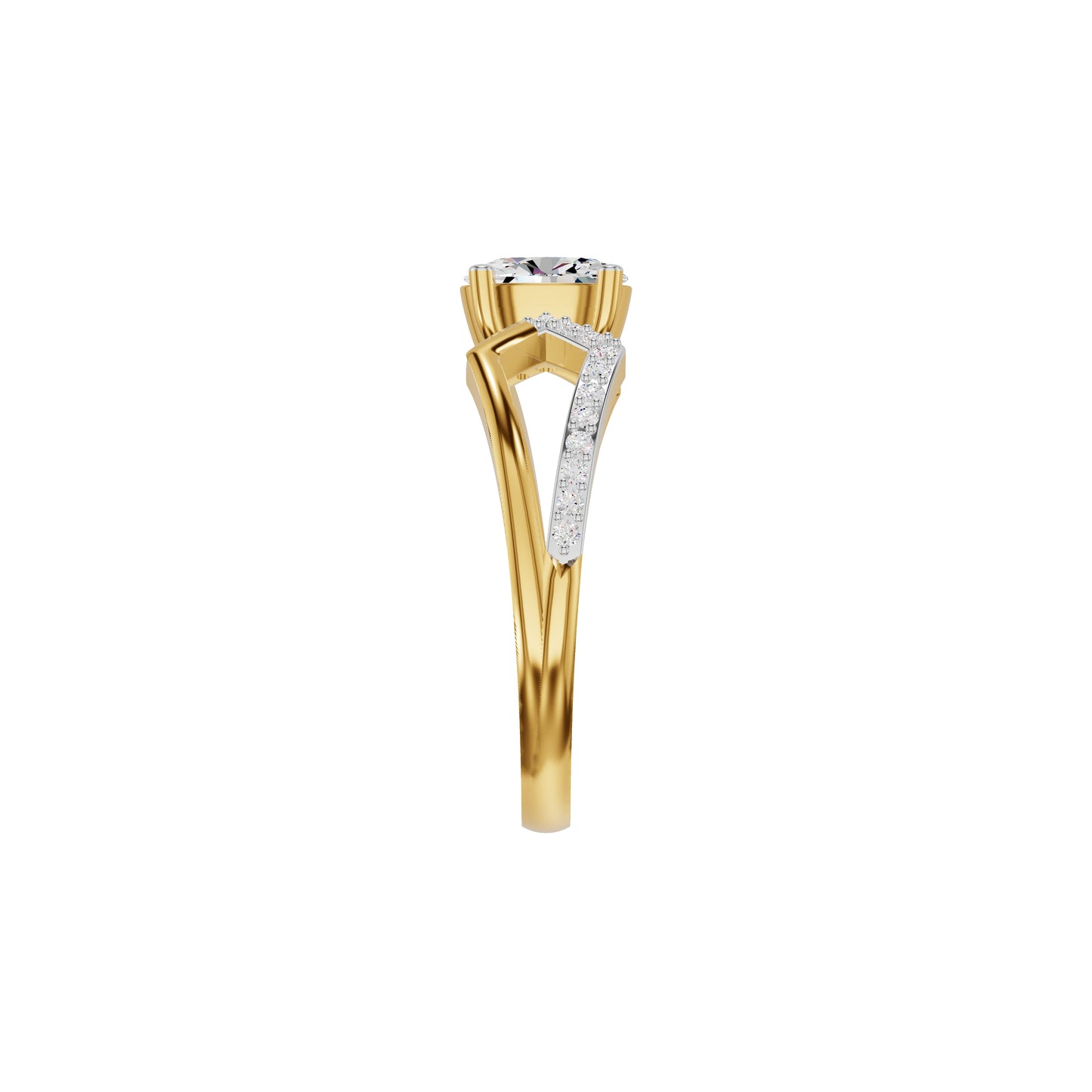 DLR002376 18 KT / Yellow Gold / 18