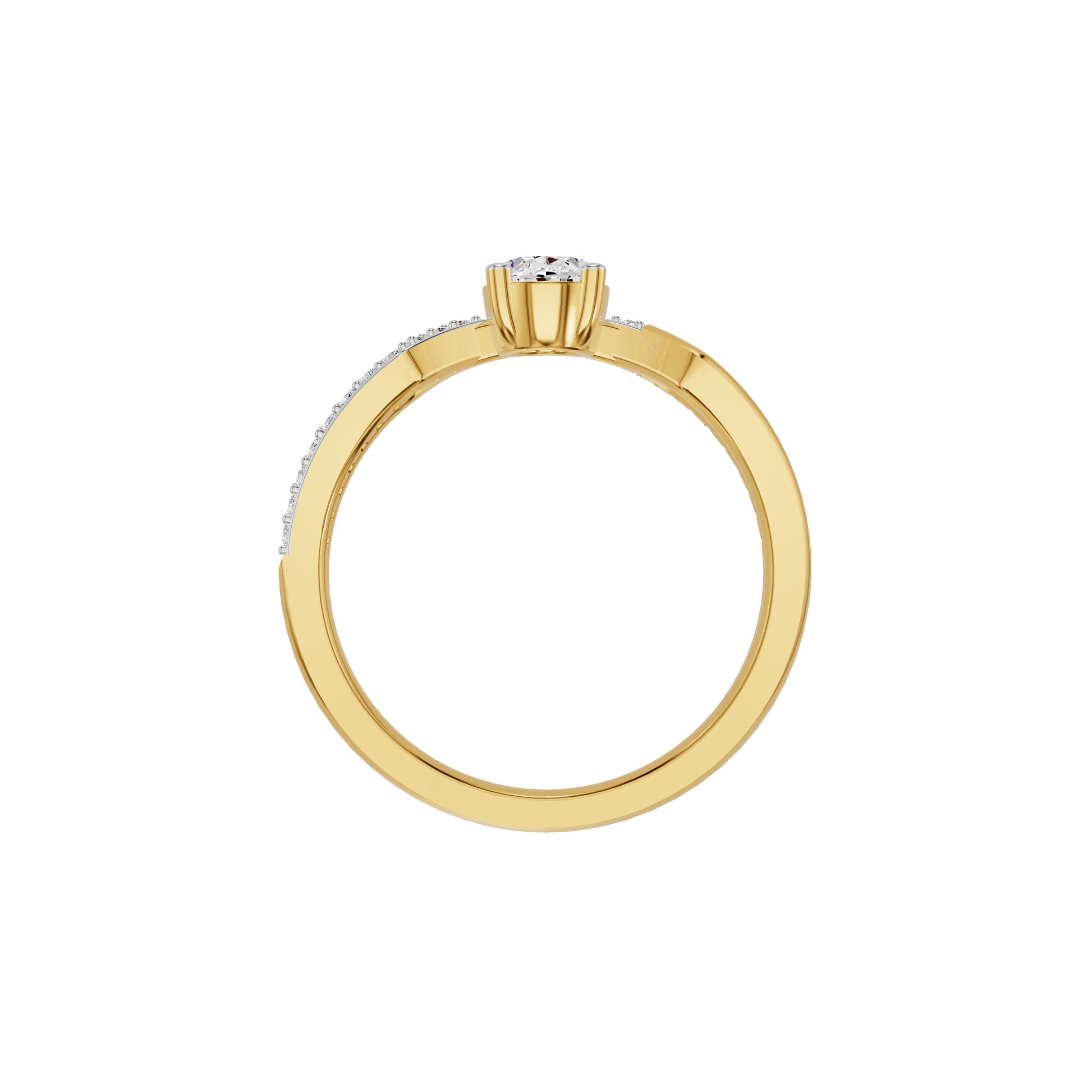 DLR002376 18 KT / Yellow Gold / 18