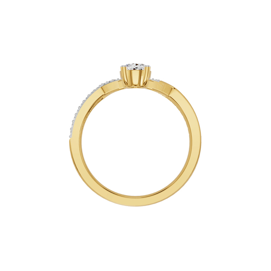DLR002376 18 KT / Yellow Gold / 18