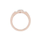 DLR002377 18 KT / Rose Gold / 18