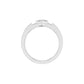 DLR002377 18 KT / White Gold / 18
