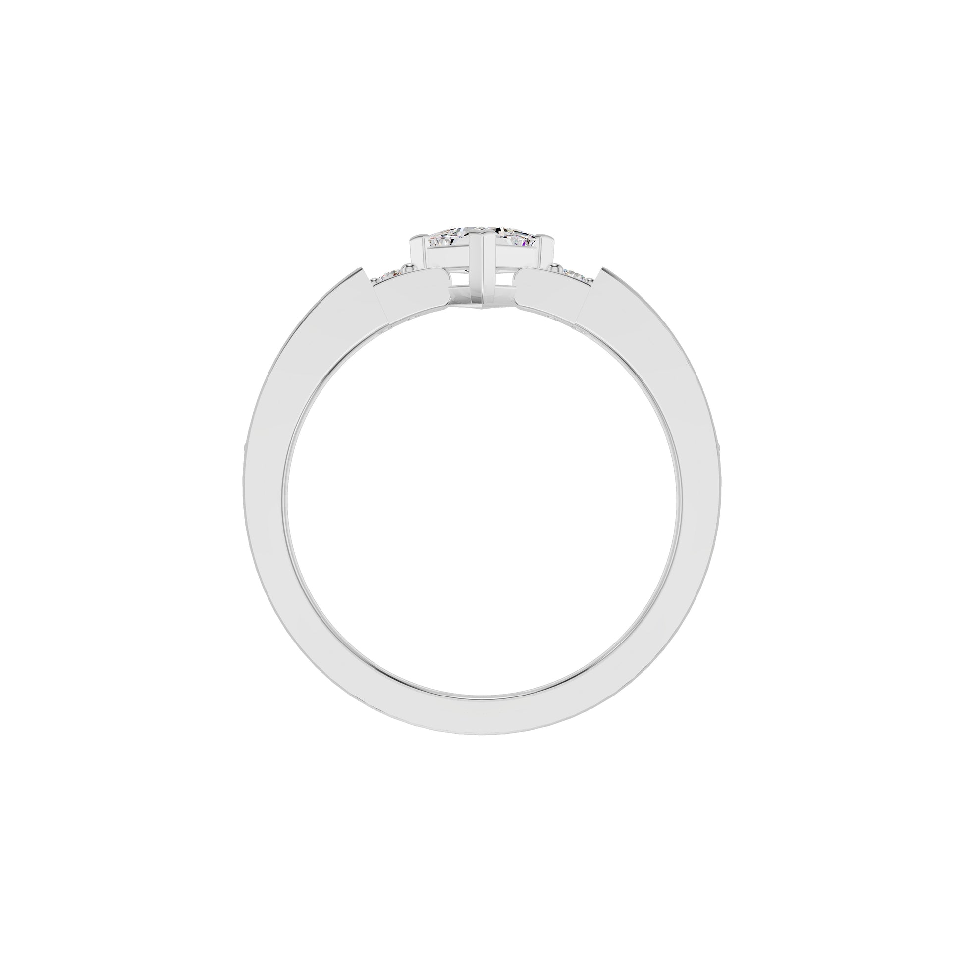DLR002377 18 KT / White Gold / 18