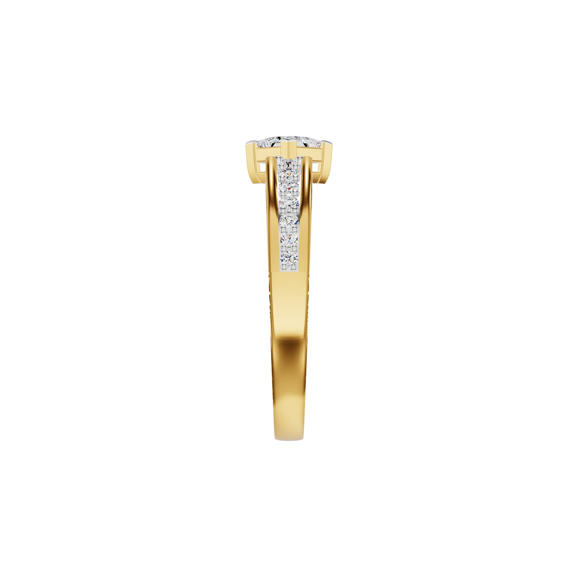 DLR002377 18 KT / Yellow Gold / 18