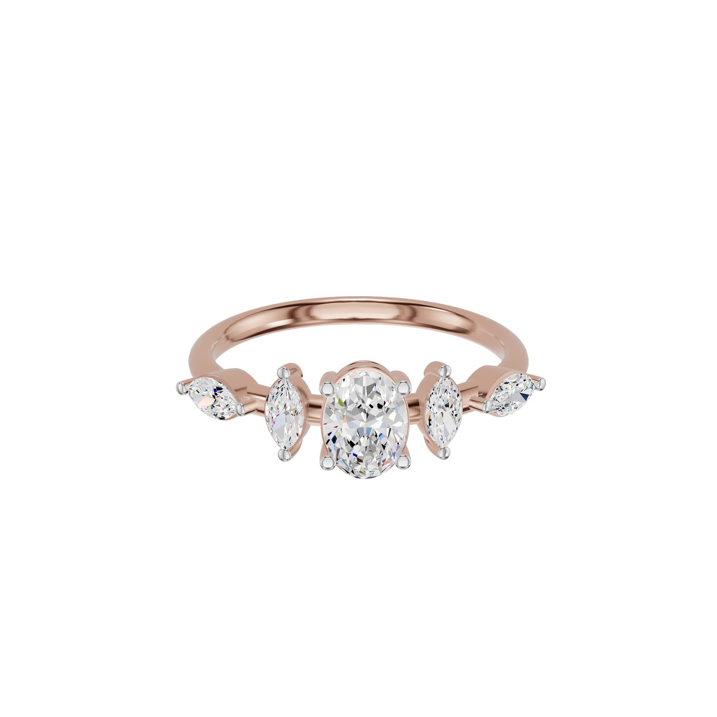 DLR002378 18 KT / Rose Gold / 18