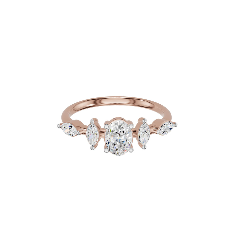 DLR002378 18 KT / Rose Gold / 18