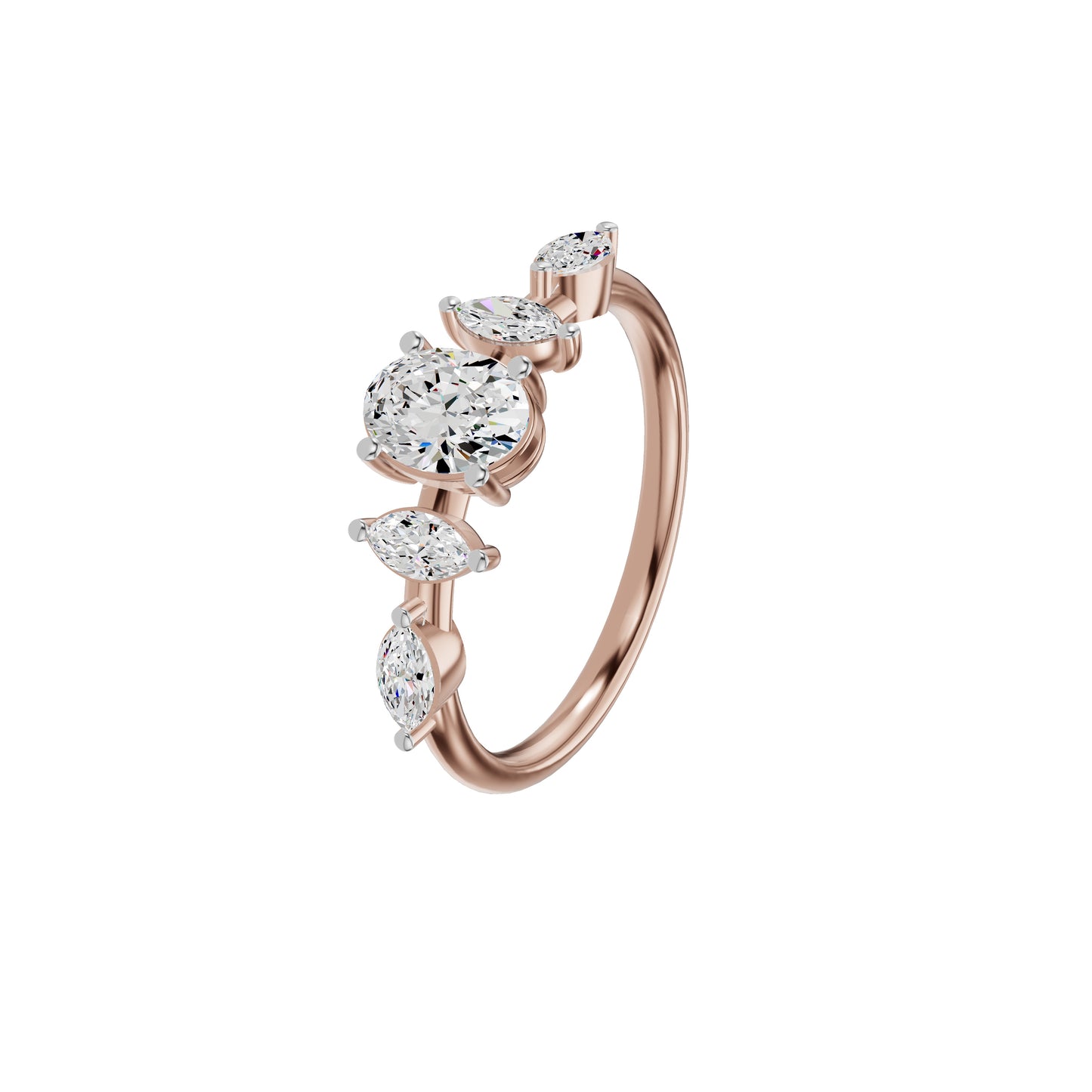DLR002378 18 KT / Rose Gold / 18