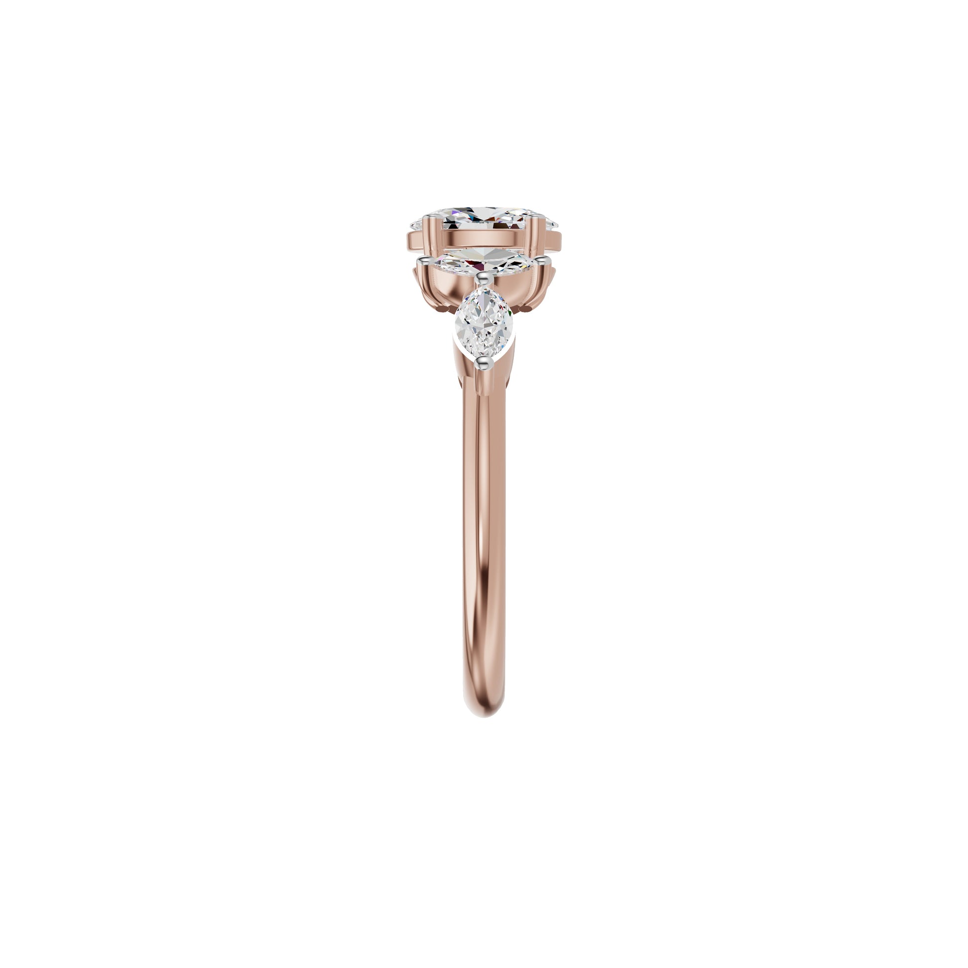 DLR002378 18 KT / Rose Gold / 18
