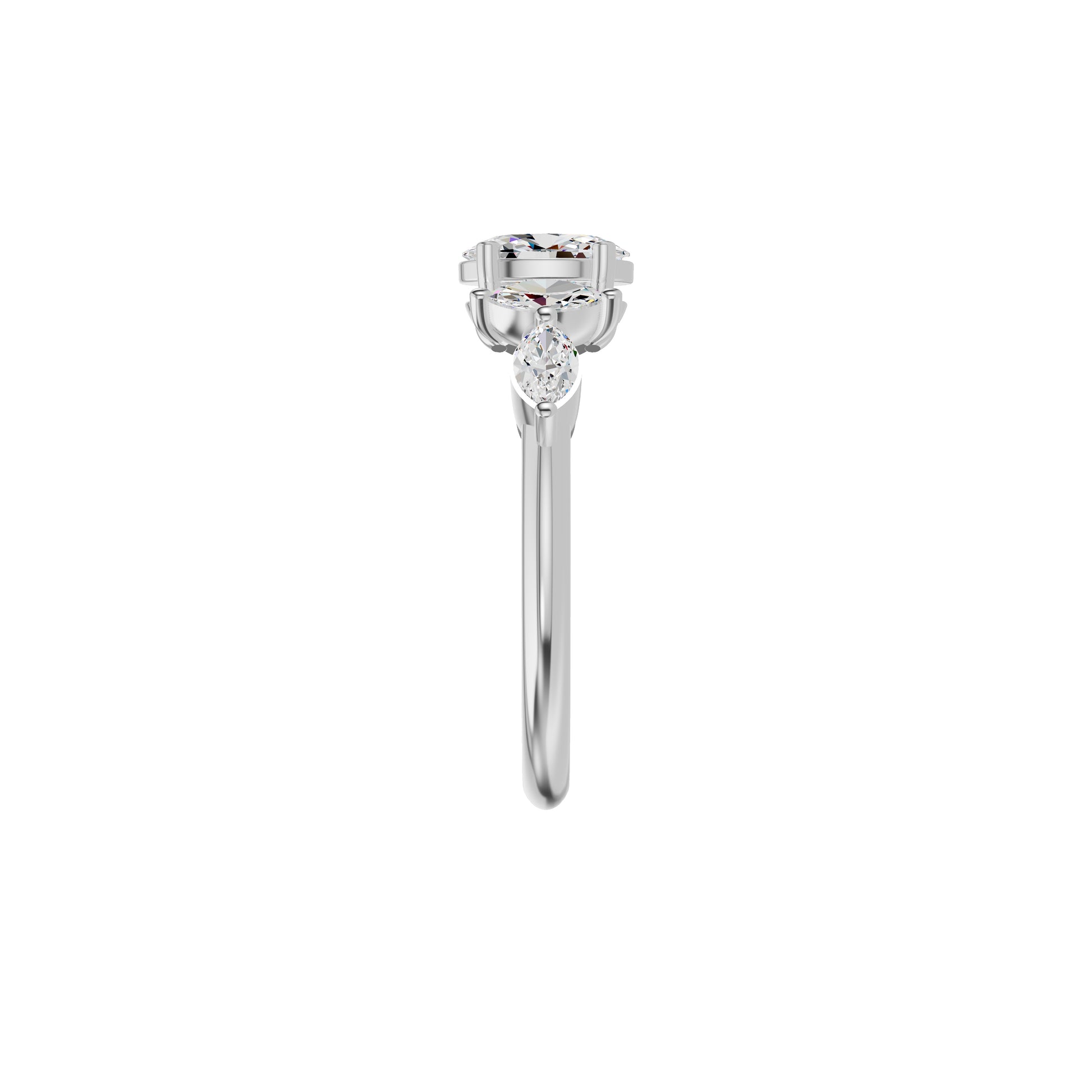 DLR002378 18 KT / White Gold / 18