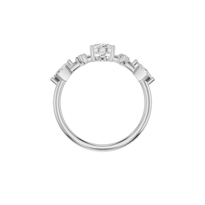 DLR002378 18 KT / White Gold / 18