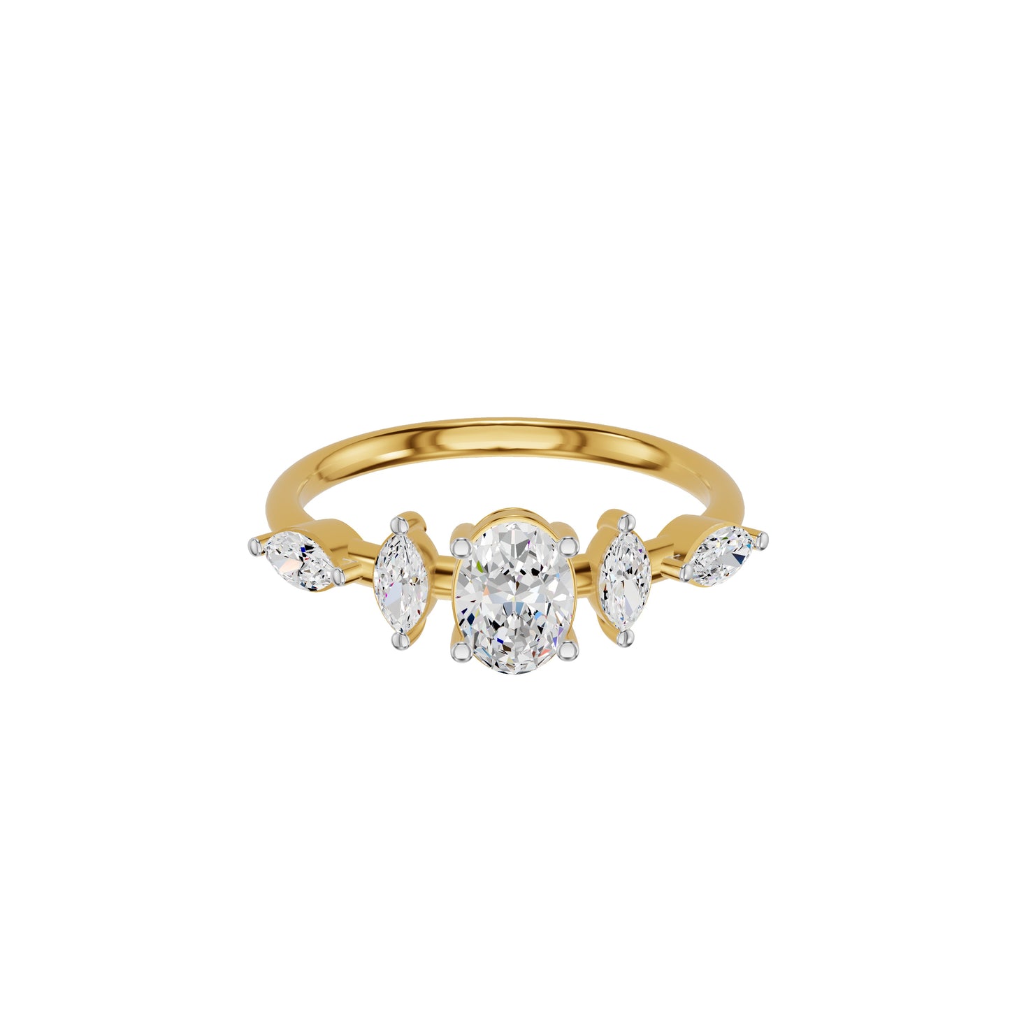 DLR002378 18 KT / Yellow Gold / 18