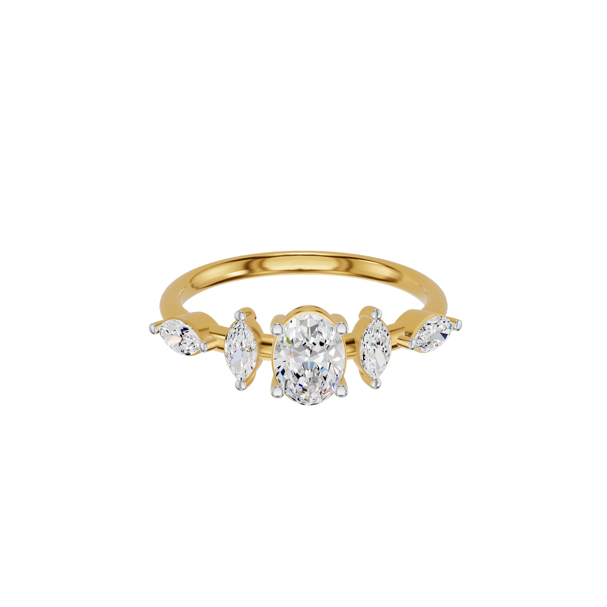 DLR002378 18 KT / Yellow Gold / 18