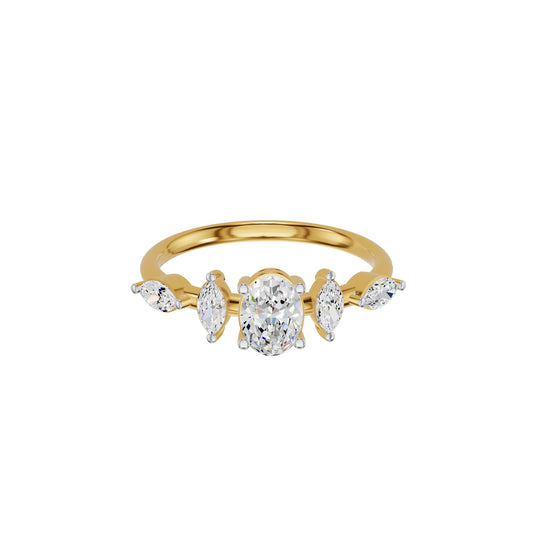 DLR002378 18 KT / Yellow Gold / 18