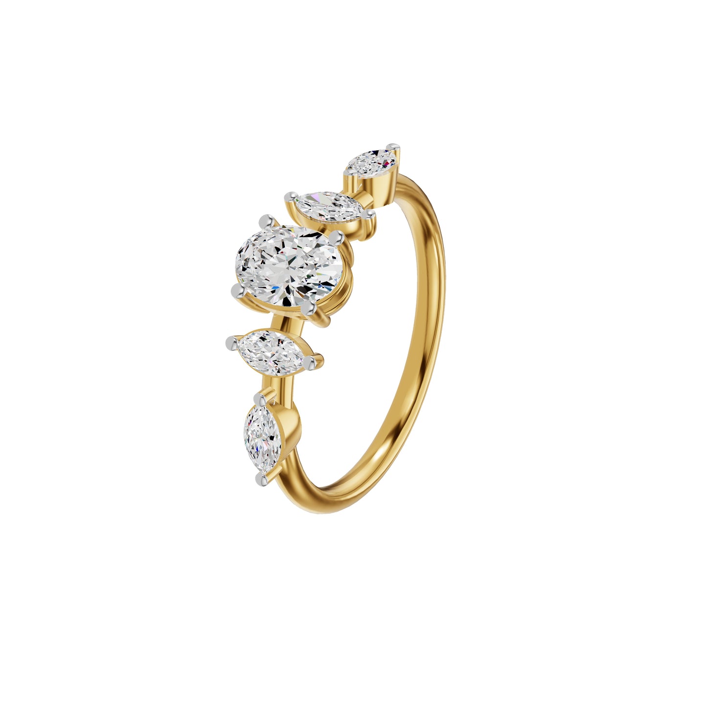 DLR002378 18 KT / Yellow Gold / 18