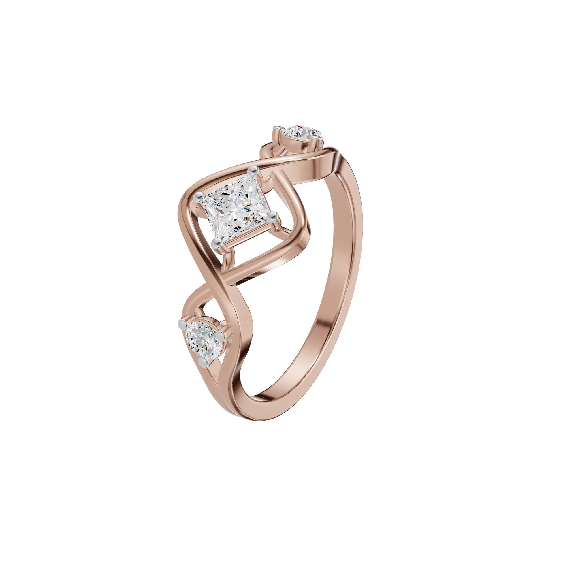 DLR002379 18 KT / Rose Gold / 18