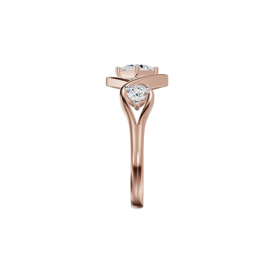 DLR002379 18 KT / Rose Gold / 18