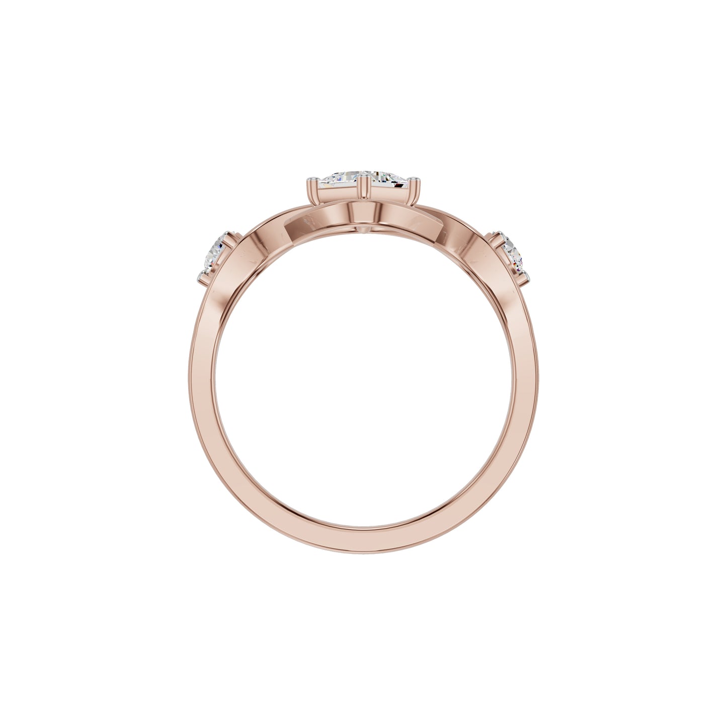 DLR002379 18 KT / Rose Gold / 18