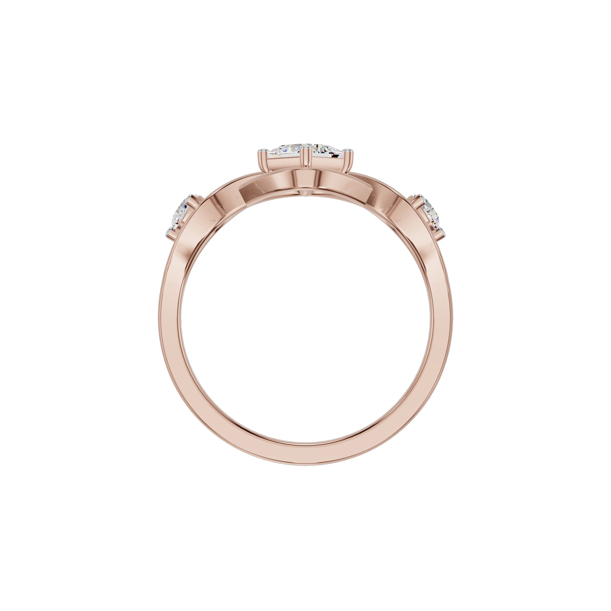 DLR002379 18 KT / Rose Gold / 18