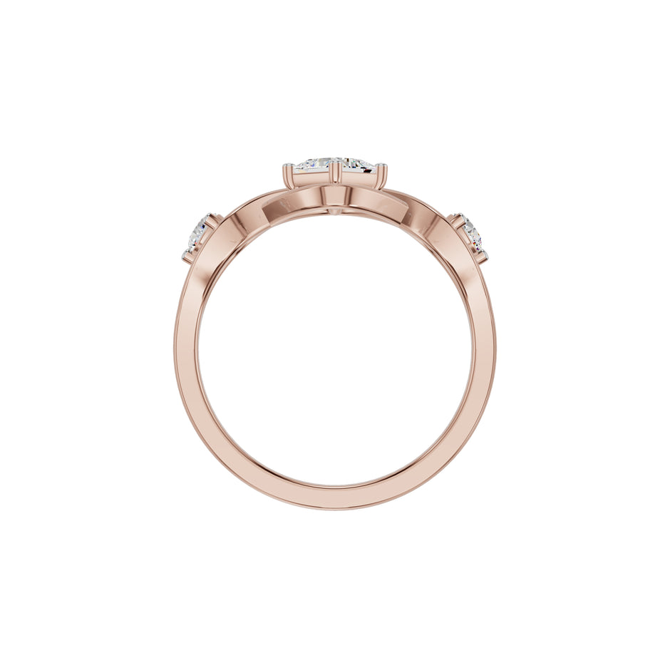 DLR002379 18 KT / Rose Gold / 18