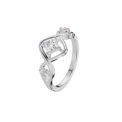 DLR002379 18 KT / White Gold / 18