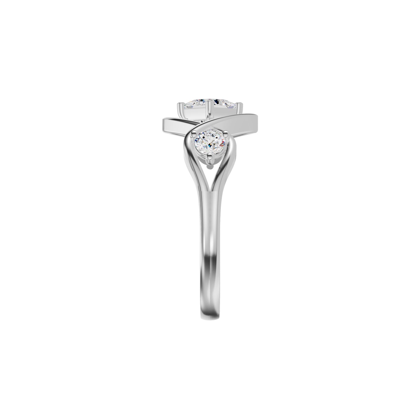 DLR002379 18 KT / White Gold / 18