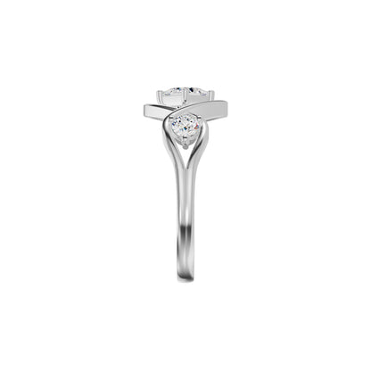 DLR002379 18 KT / White Gold / 18