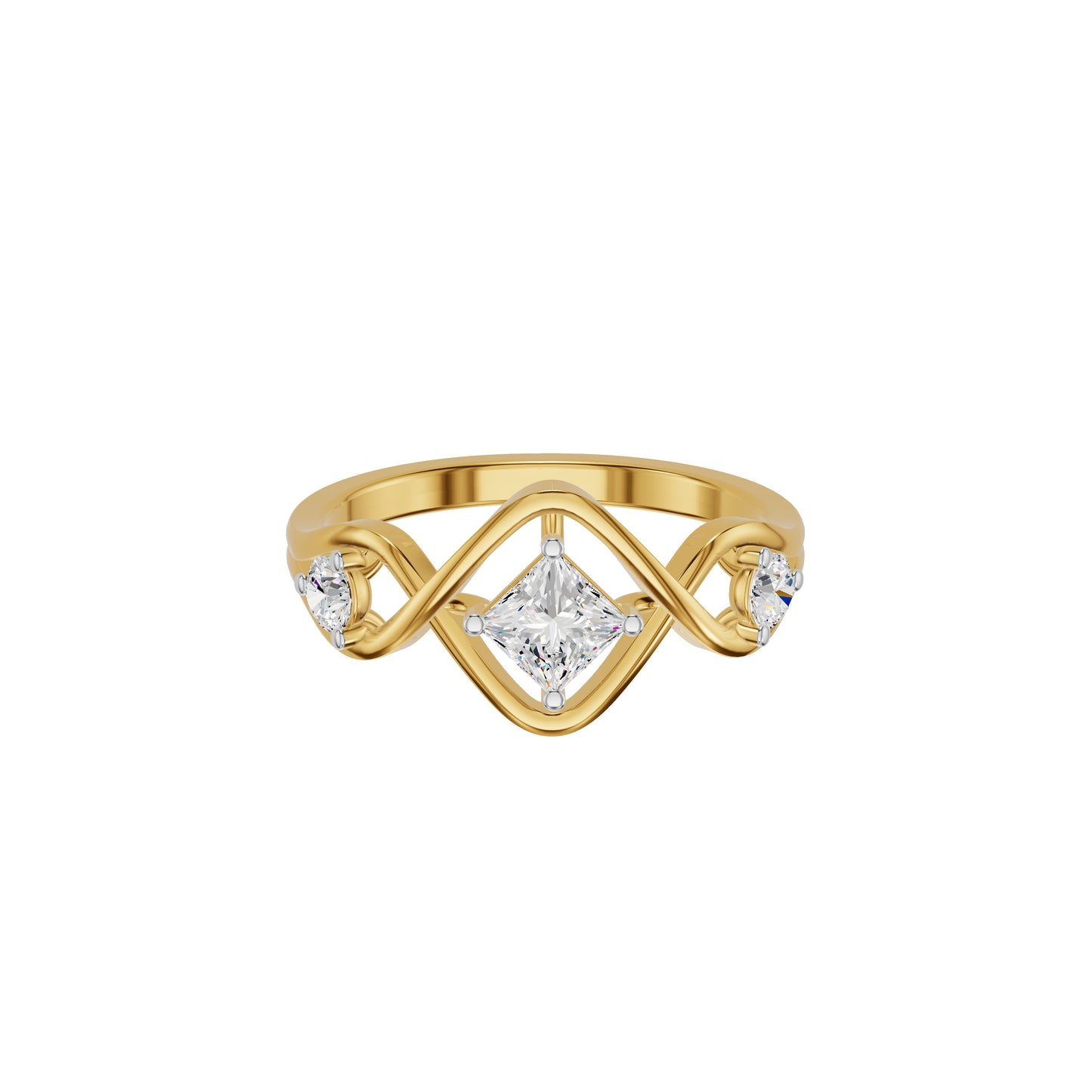 DLR002379 18 KT / Yellow Gold / 18