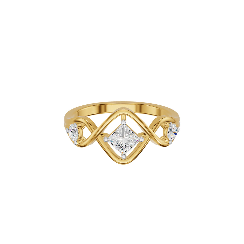 DLR002379 18 KT / Yellow Gold / 18