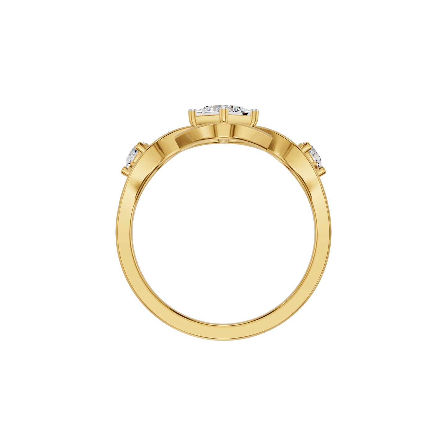 DLR002379 18 KT / Yellow Gold / 18