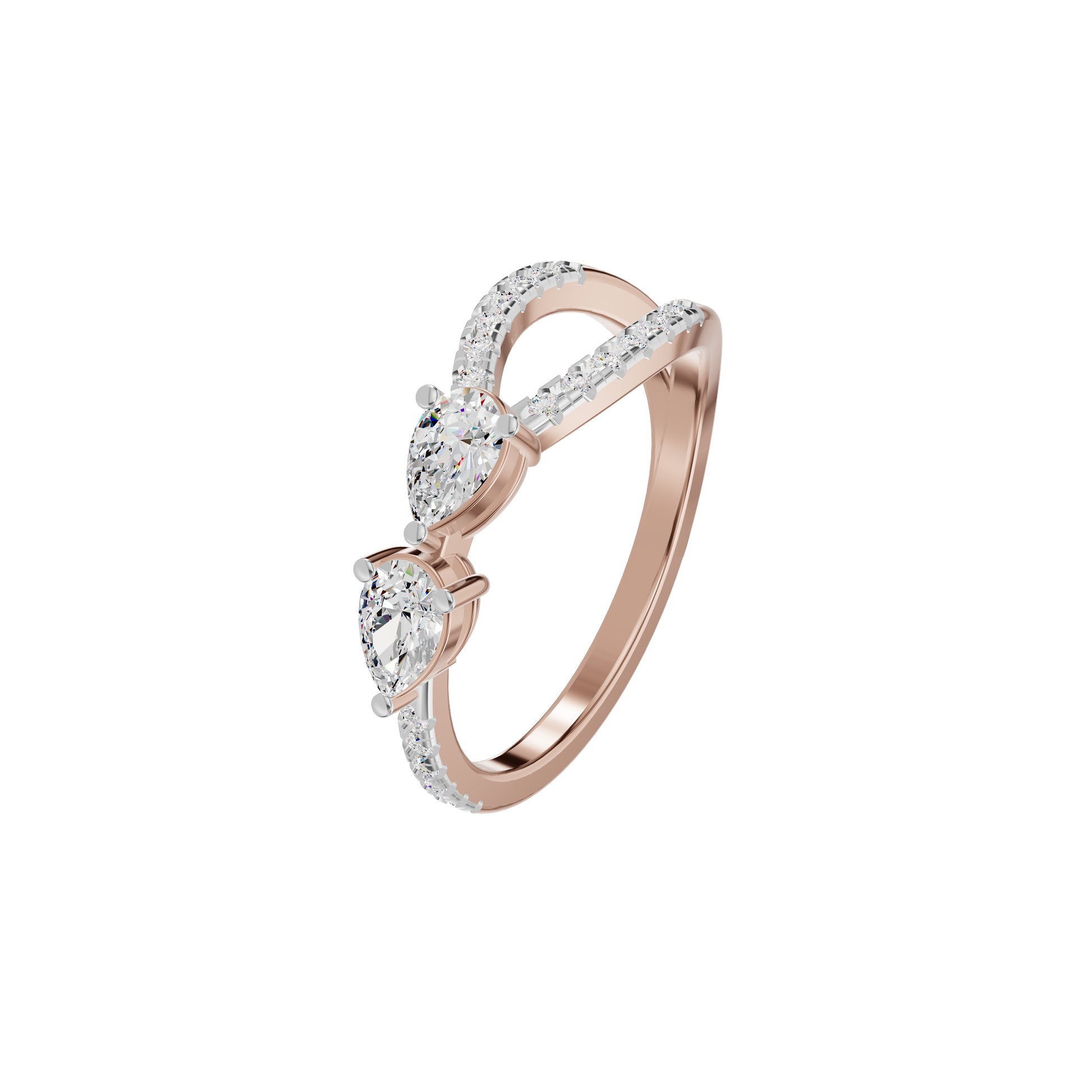 DLR002380 18 KT / Rose Gold / 18