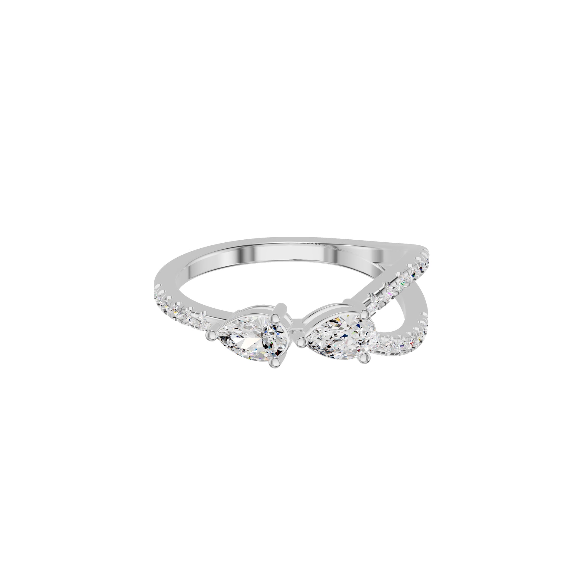 DLR002380 18 KT / White Gold / 18