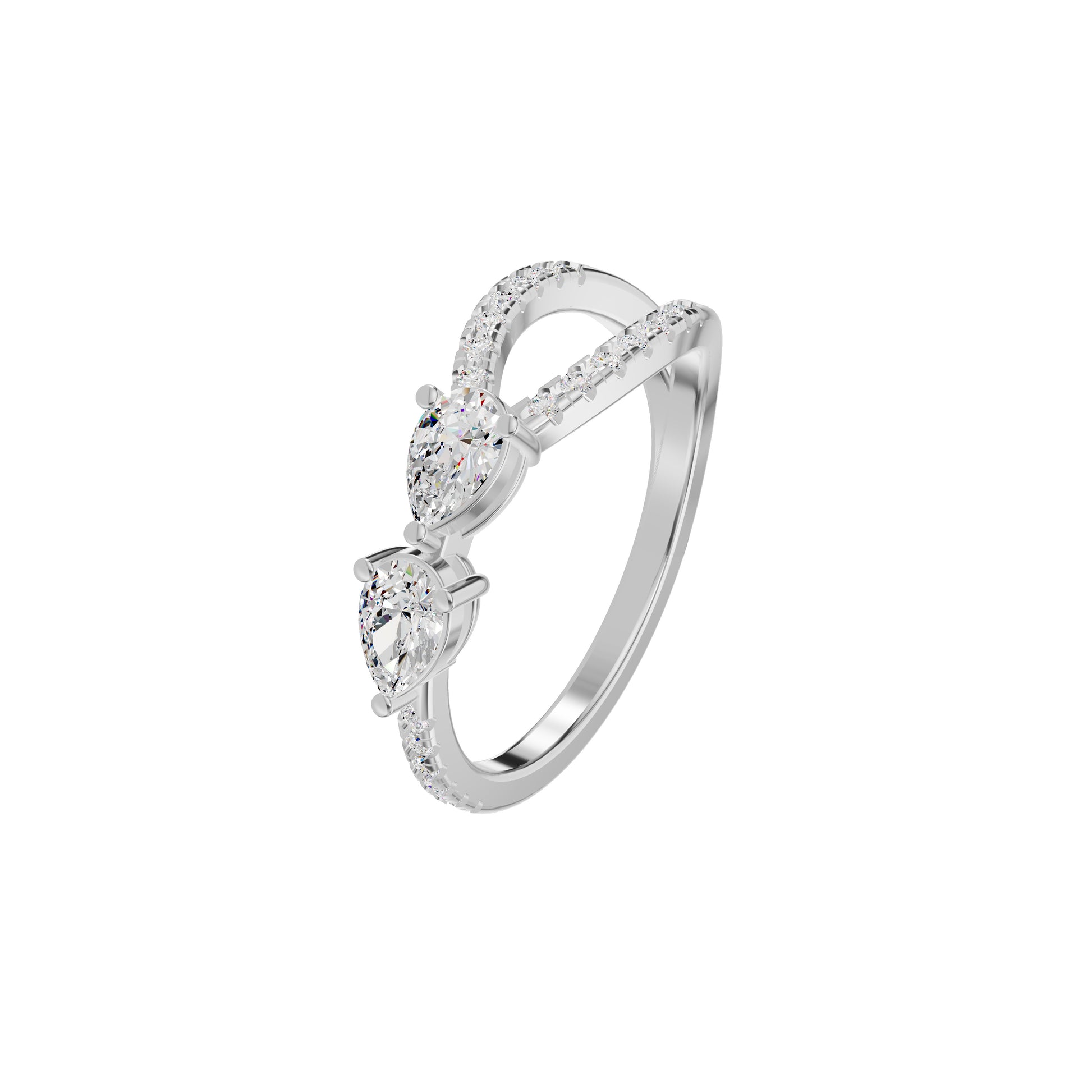 DLR002380 18 KT / White Gold / 18
