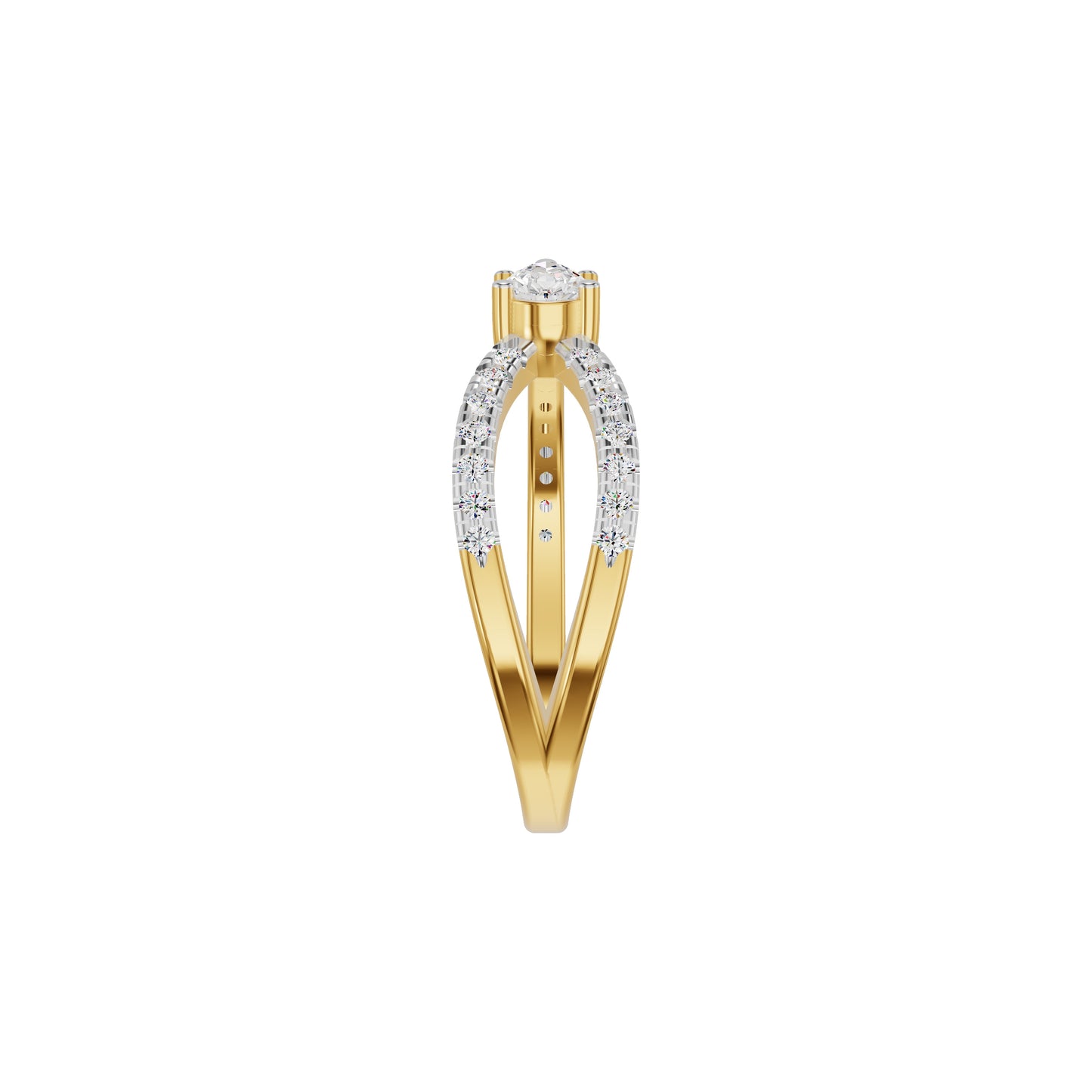 DLR002380 18 KT / Yellow Gold / 18